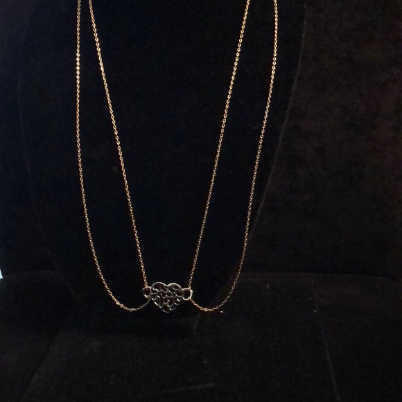 Merx Double Heart ❤️ Chain - Picture 4 of 4